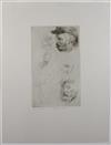 EDGAR CHAHINE Group of 6 etchings.